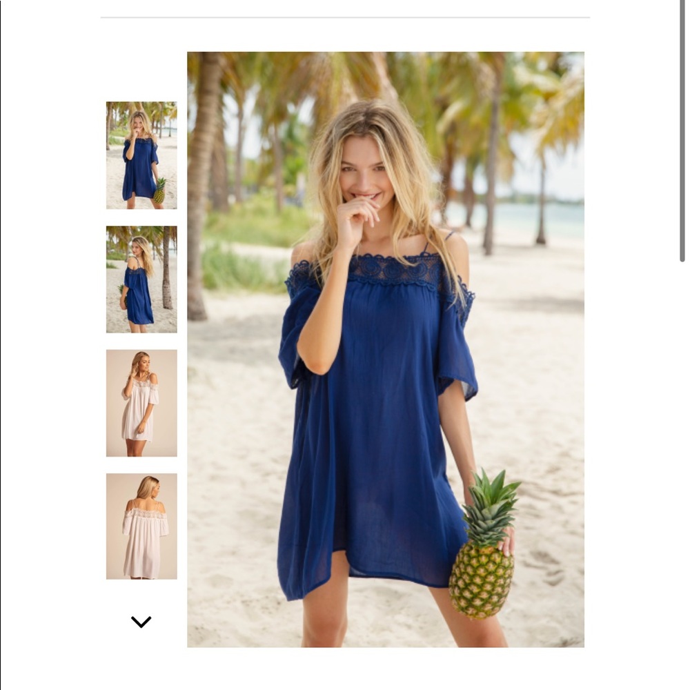 🆕 Koy Resort: Miami Open-Shoulder Dress